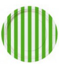 8 Lime Stripe Small Plates