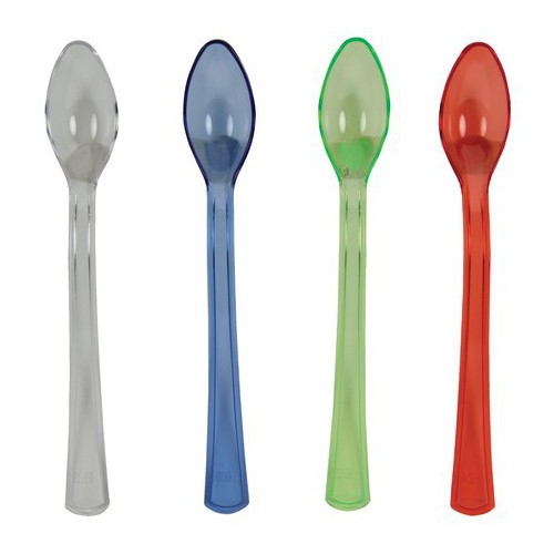 24 Mini Spoons Colored