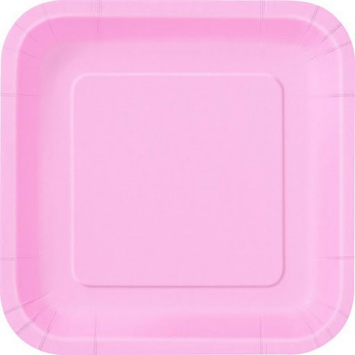 14 Pink Dinner Plates
