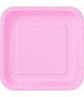14 Pink Dinner Plates