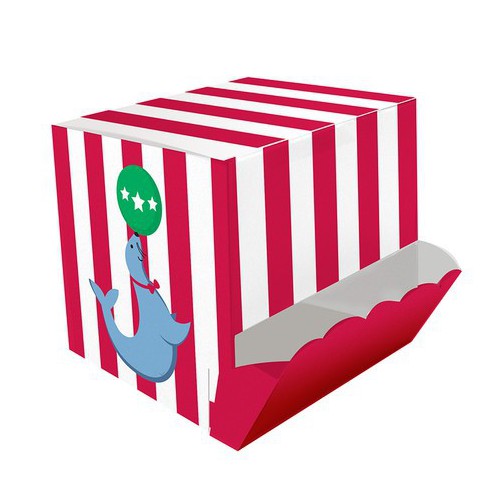 4 Circus Time Treat Boxes