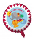 Circus Time Mylar Balloon