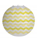 Yellow Chevron Lantern