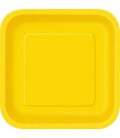 14 Yellow Dinner Plates