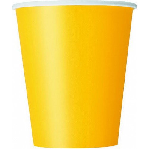 14 Yellow Cups