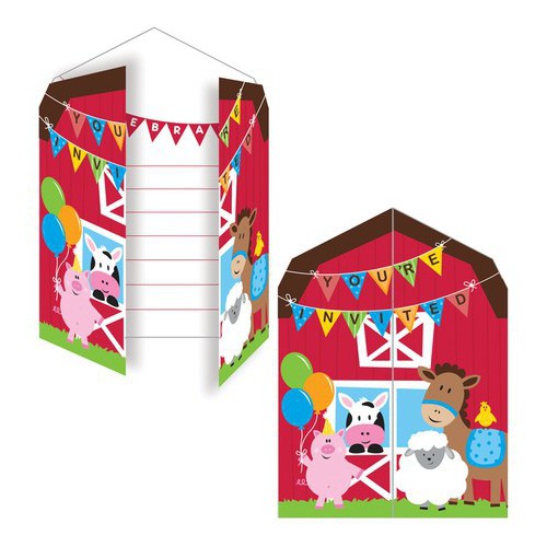 Farm Fun Invitations