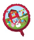 Ballon Mylar Farm Fun