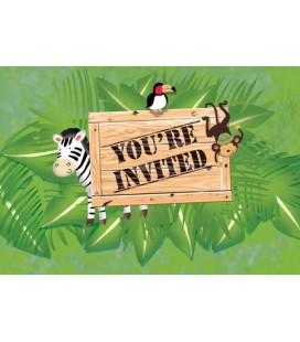 Jungle Invitations