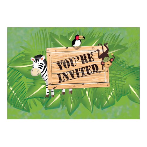 Jungle Invitations
