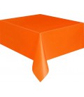 Orange Tischdecke