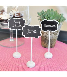 Mini Kreidetafeln Weiss