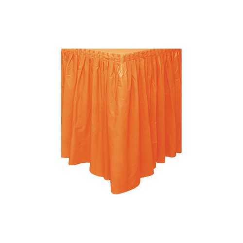 Jupe de Table Orange