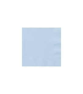 20 Grosse Servietten Himmelblau