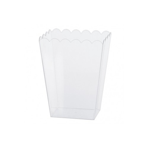 Large Scalloped Popcorn Container