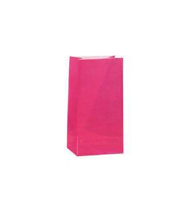 12 Pochettes Cadeaux Papier Magenta