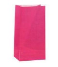 12 Magenta Geschenktüten
