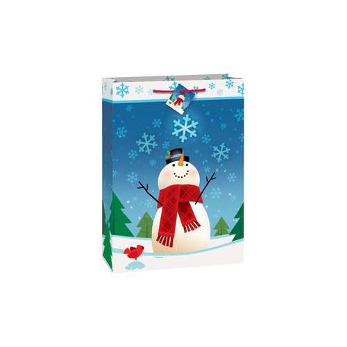 Snowman Jumbo Gift Bag