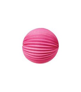 Magenta Accordion Lantern