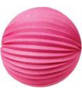 Magenta Accordion Lantern