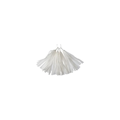 4 Tassels Blancs