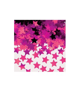 Confettis Etoiles Roses