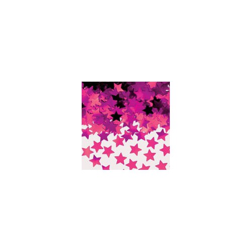 Pink Star Confetti