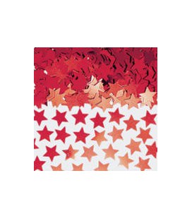 Confettis Etoiles Rouges