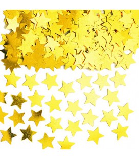 Gold Star Confetti