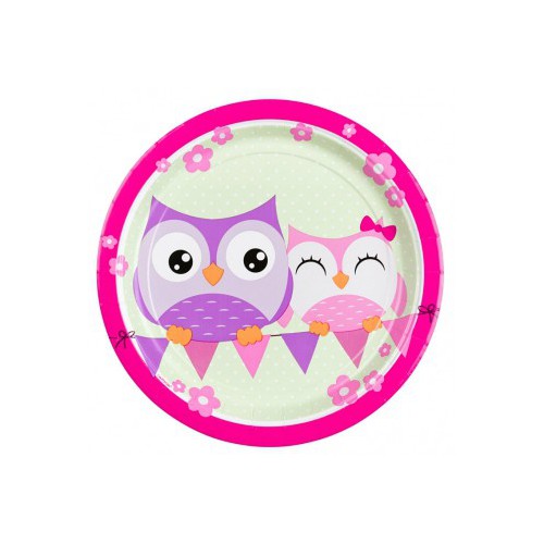 Owl Party Plates