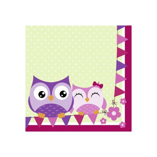 Owl Party Napkins
