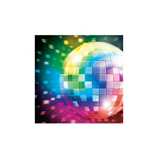 Serviettes Disco Fever