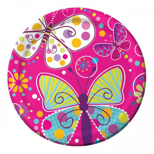 Assiettes Papillons