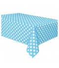 Bbay Blue Polka Dots Tablecover