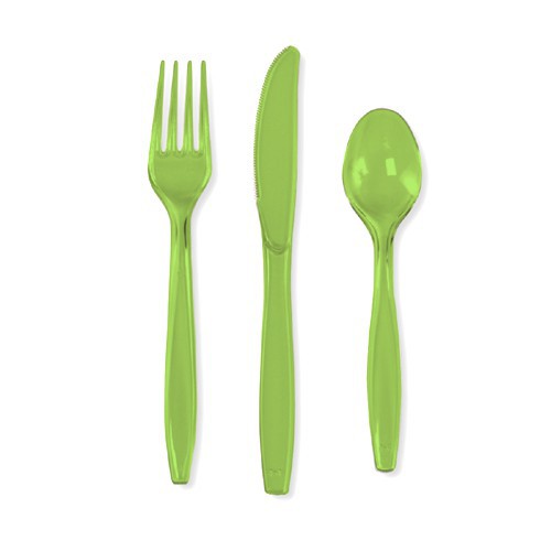 18 Green Cutlery