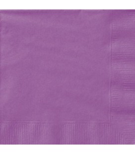 20 Pretty Purple Lunch Napkins