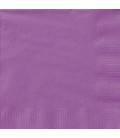 20 Grandes Serviettes Mauve