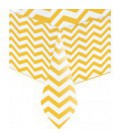Tischdecke Gelb Chevron