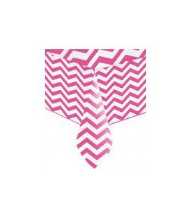 Magenta Chevron Tablecover
