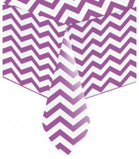 Puple Chevron Tablecover