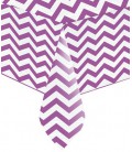 Nappe Chevrons Mauve