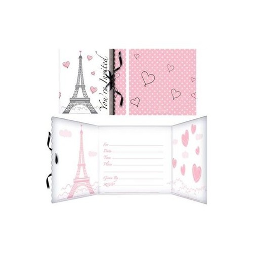 Einladungen Paris Chic