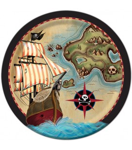 Piraten-Insel Teller