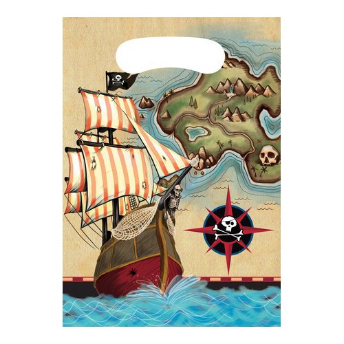 Pirate Island Treat Bags