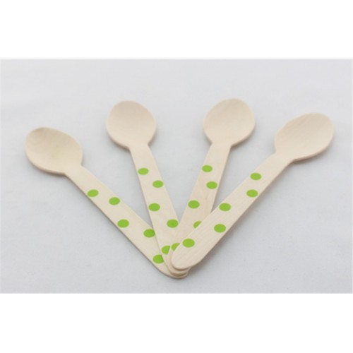 Green Dots Spoons