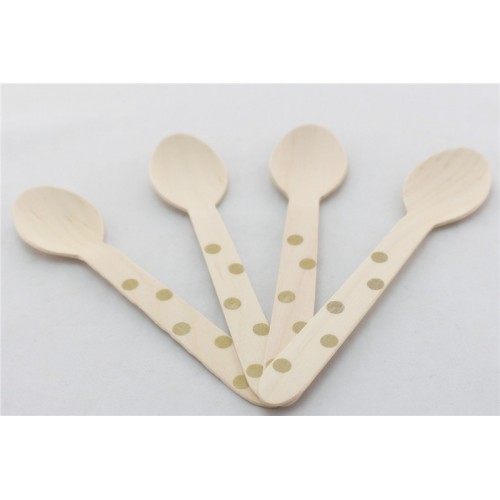 Gold Dots Spoons