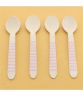 Pink Stripes Spoons