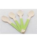 Green Stripes Spoons