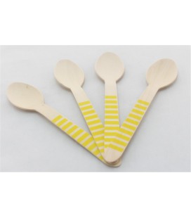 Yellow Stripes Spoons