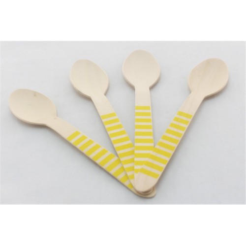 Yellow Stripes Spoons