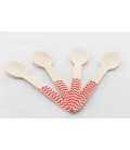 Red Chevron Spoons